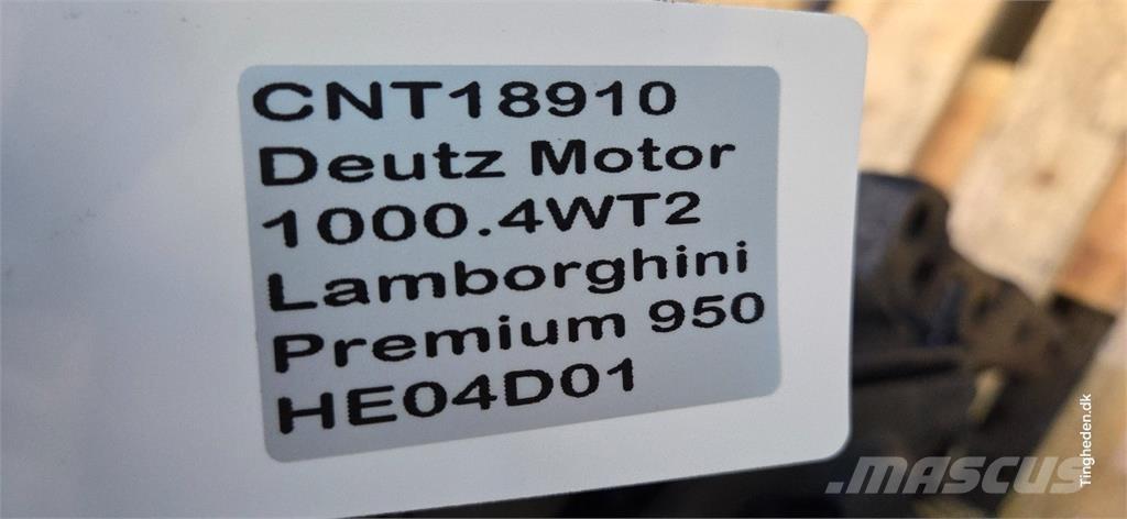Deutz 1000.4WT2 Motores