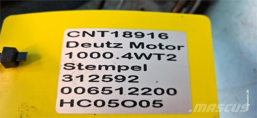 Deutz 1000.4WT2 Motores