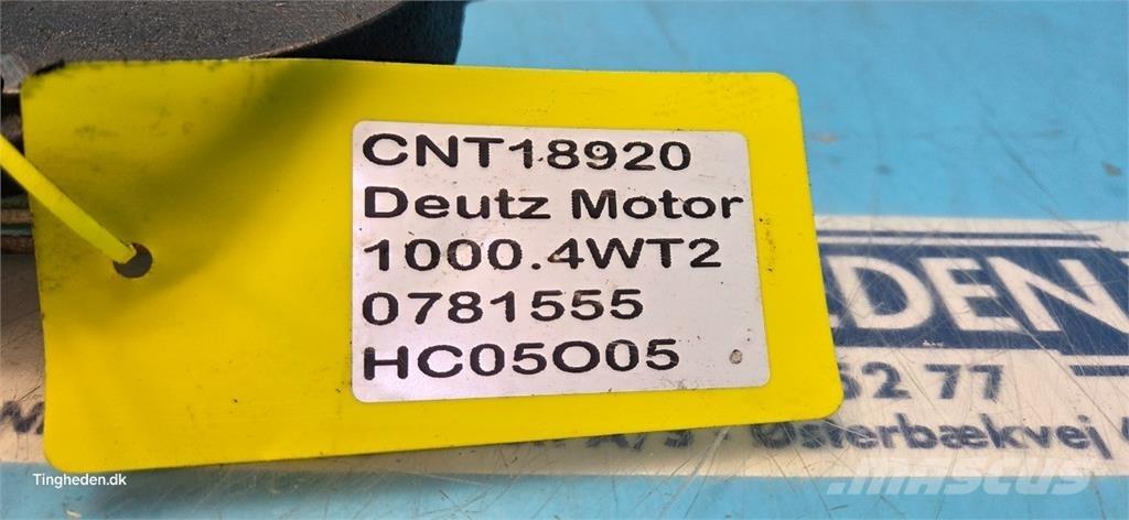 Deutz 1000.4WT2 Motores