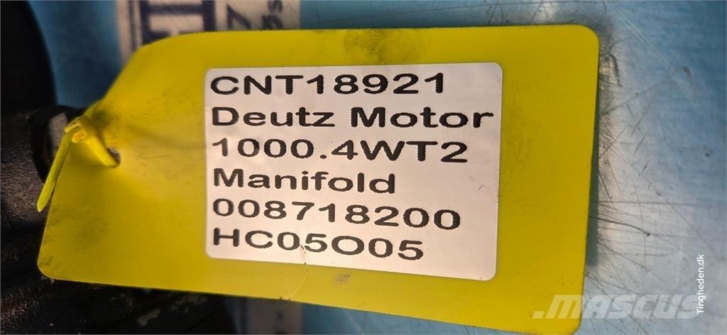 Deutz 1000.4WT2 Motores