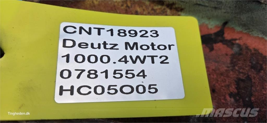 Deutz 1000.4WT2 Motores