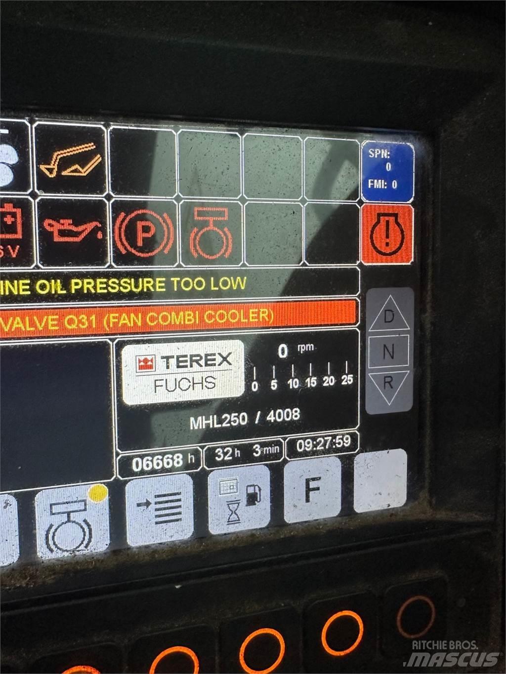 Fuchs HML250 Excavadoras de ruedas