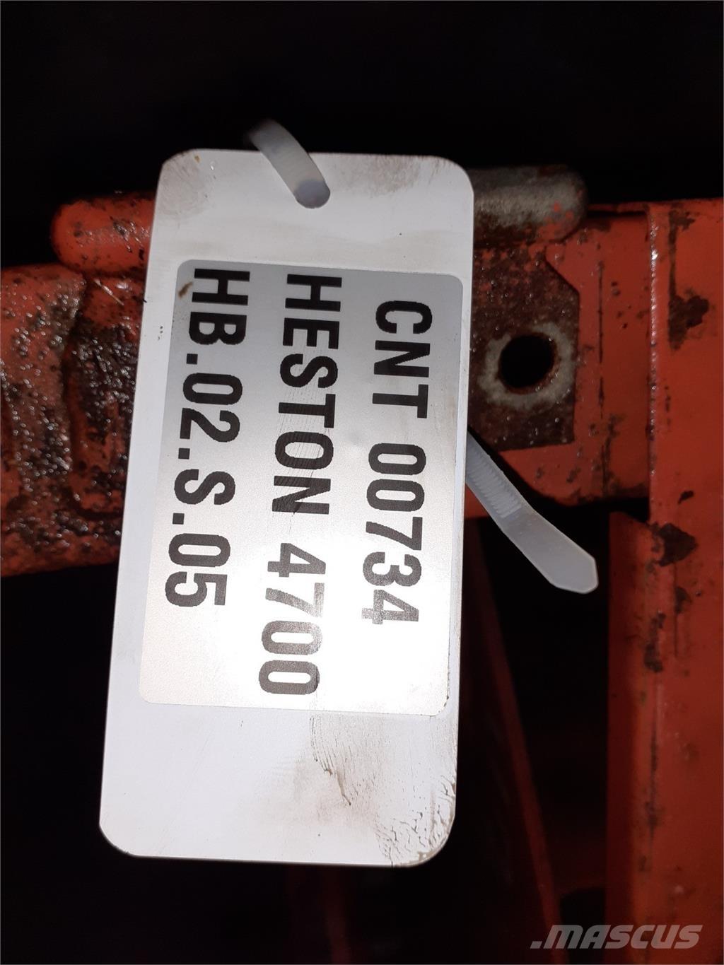 Hesston 4700 Otros equipos usados para la recolección de forraje