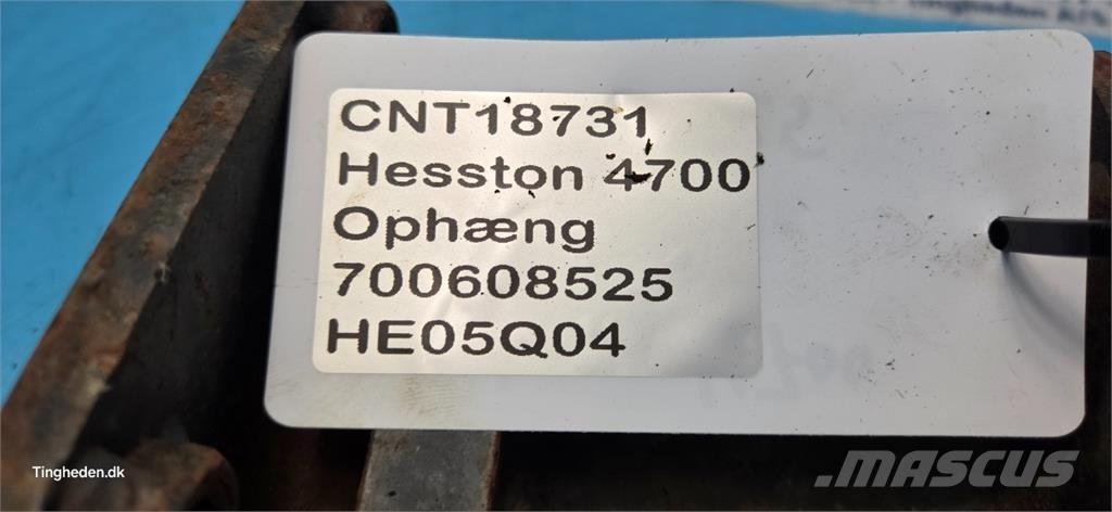 Hesston 4700 Otros equipos usados para la recolección de forraje