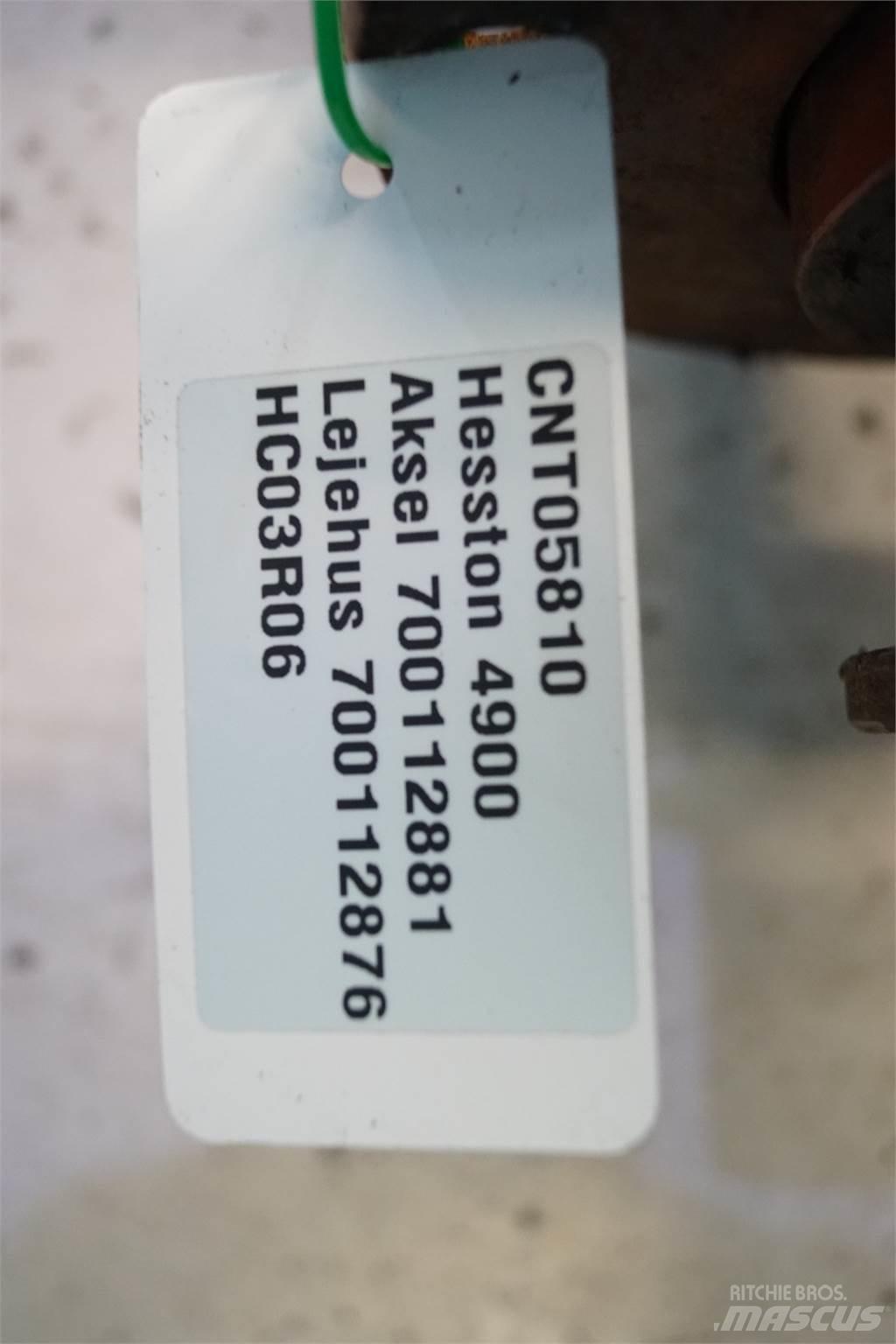Hesston 4900 Otros equipos usados para la recolección de forraje