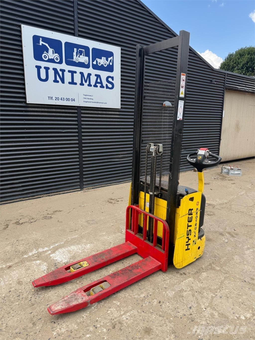 Hyster S1.0 Apiladores manuales