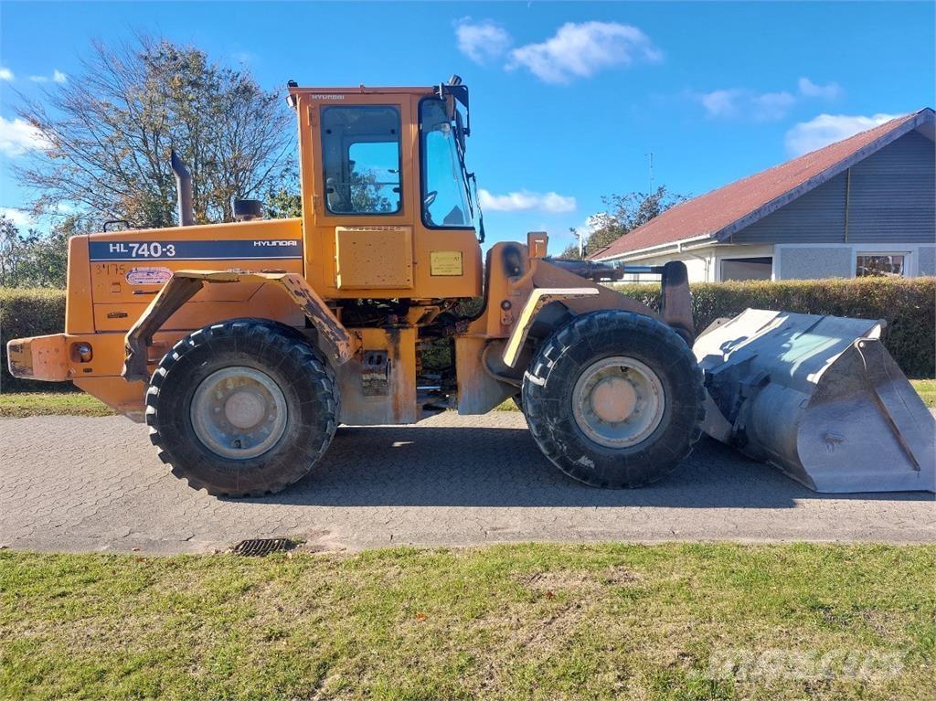 Hyundai HL740-3 Cargadoras sobre ruedas