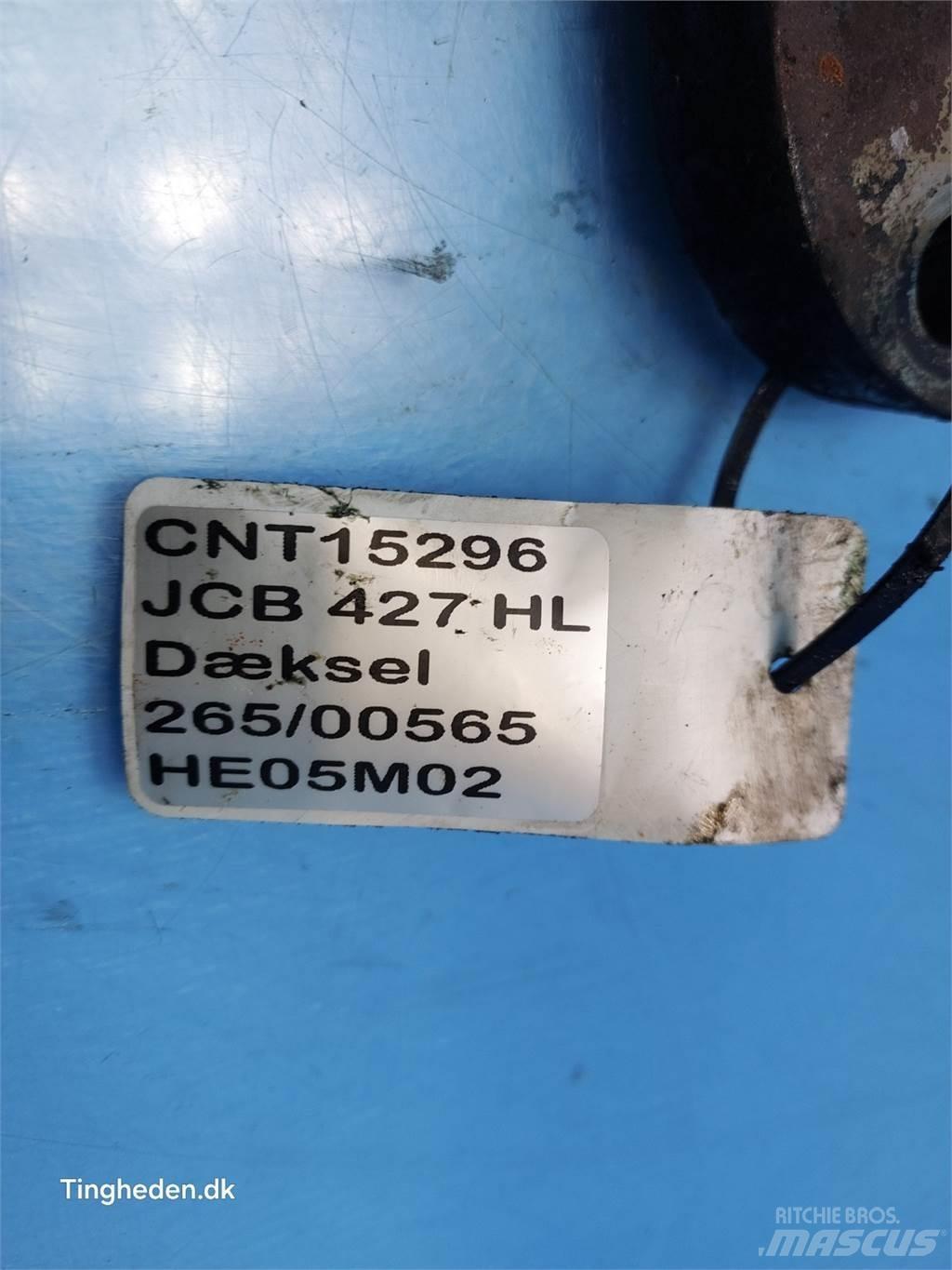JCB 427 HL Plataformas y cucharones