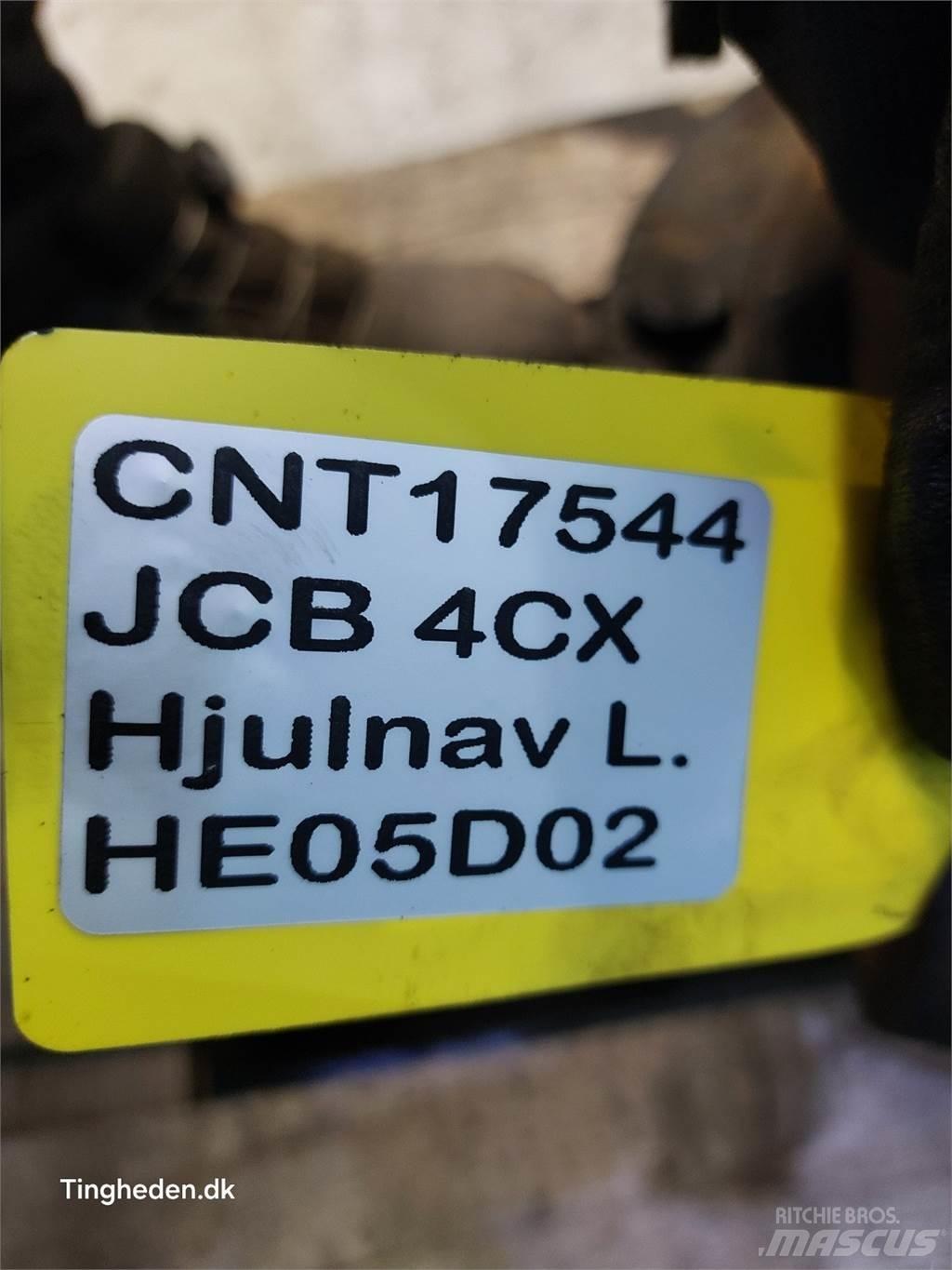 JCB 4CX Ejes