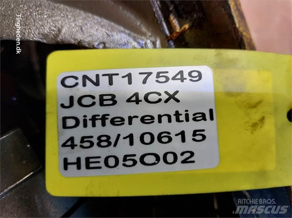 JCB 4CX Ejes