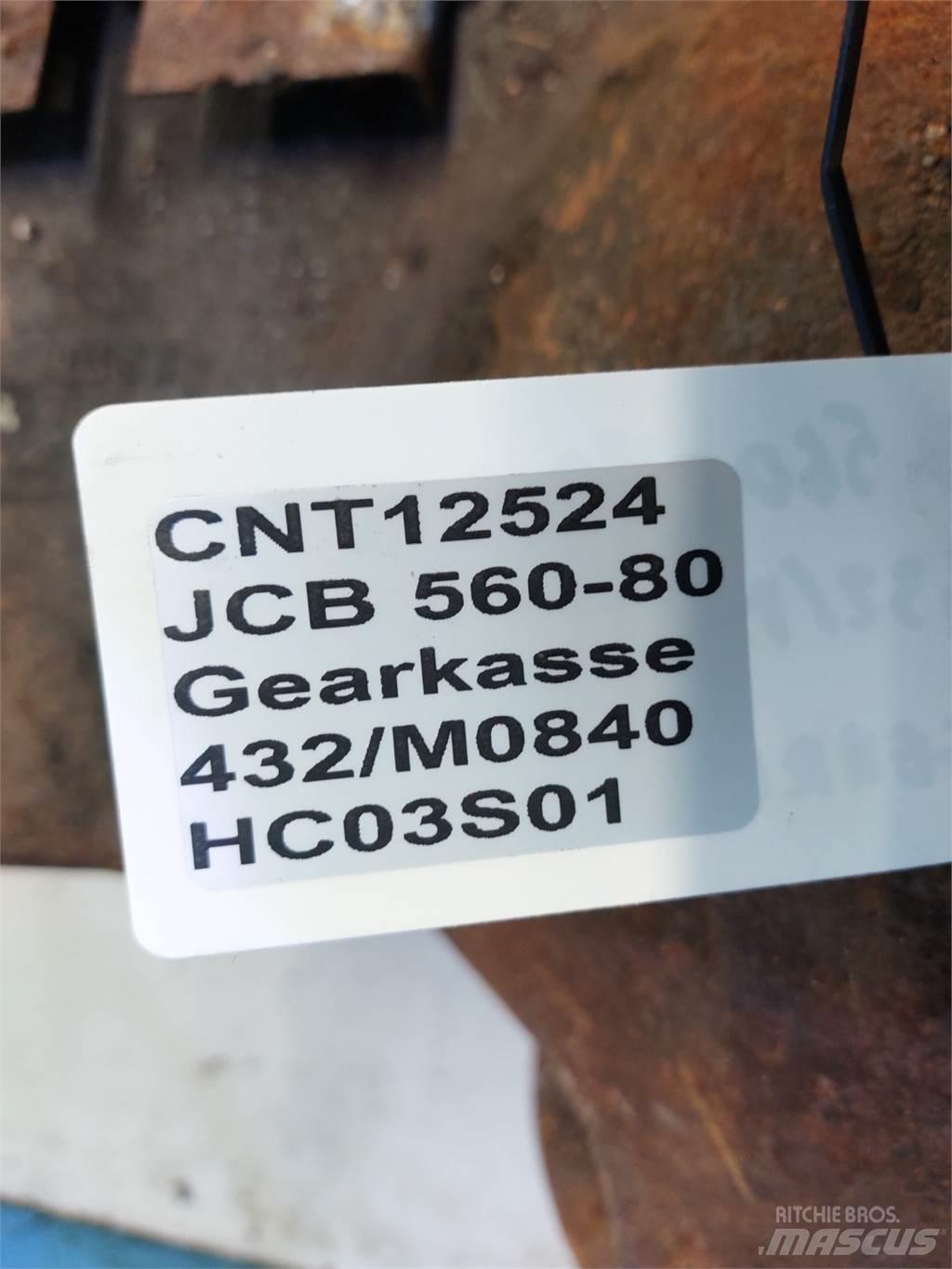 JCB 560-80 Transmisión