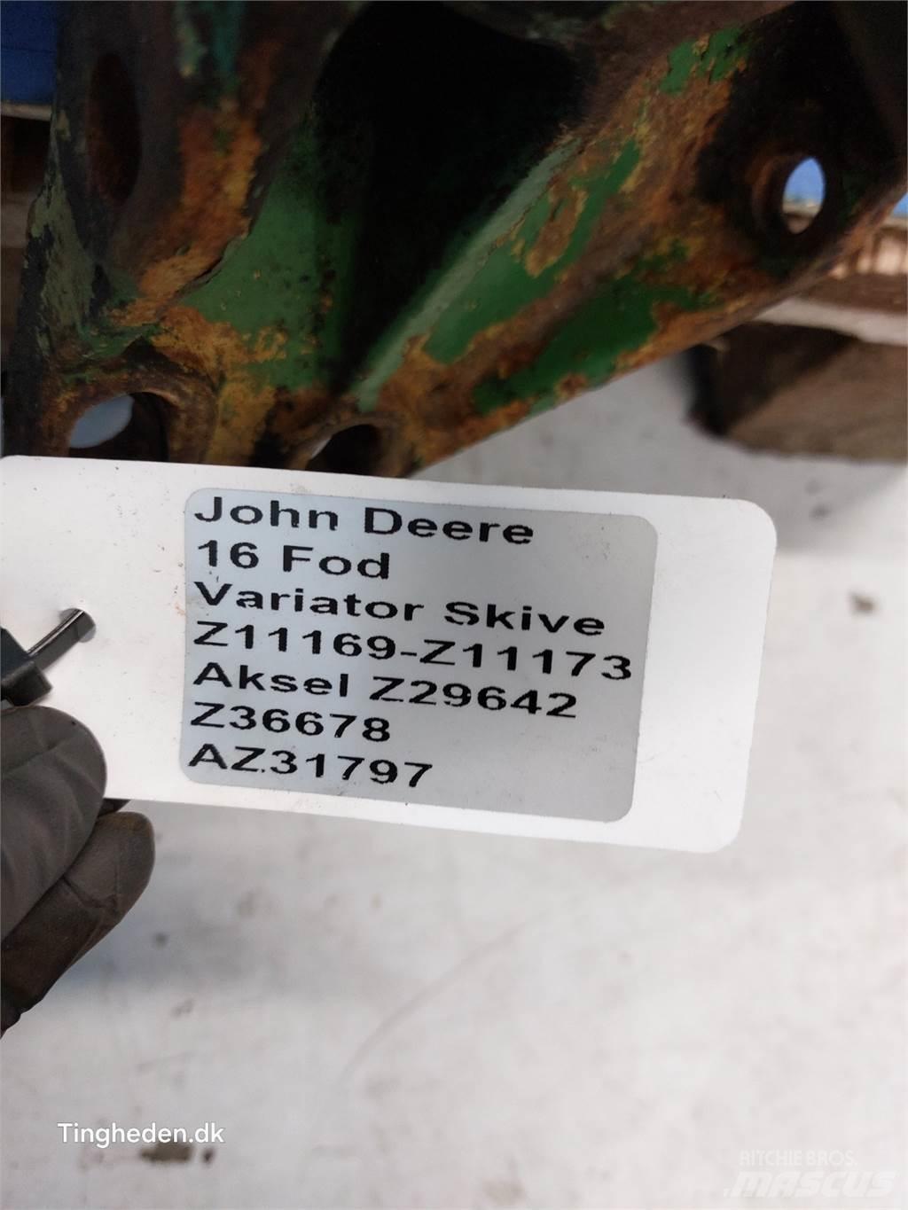 John Deere 1000 Accesorios para cosechadoras combinadas