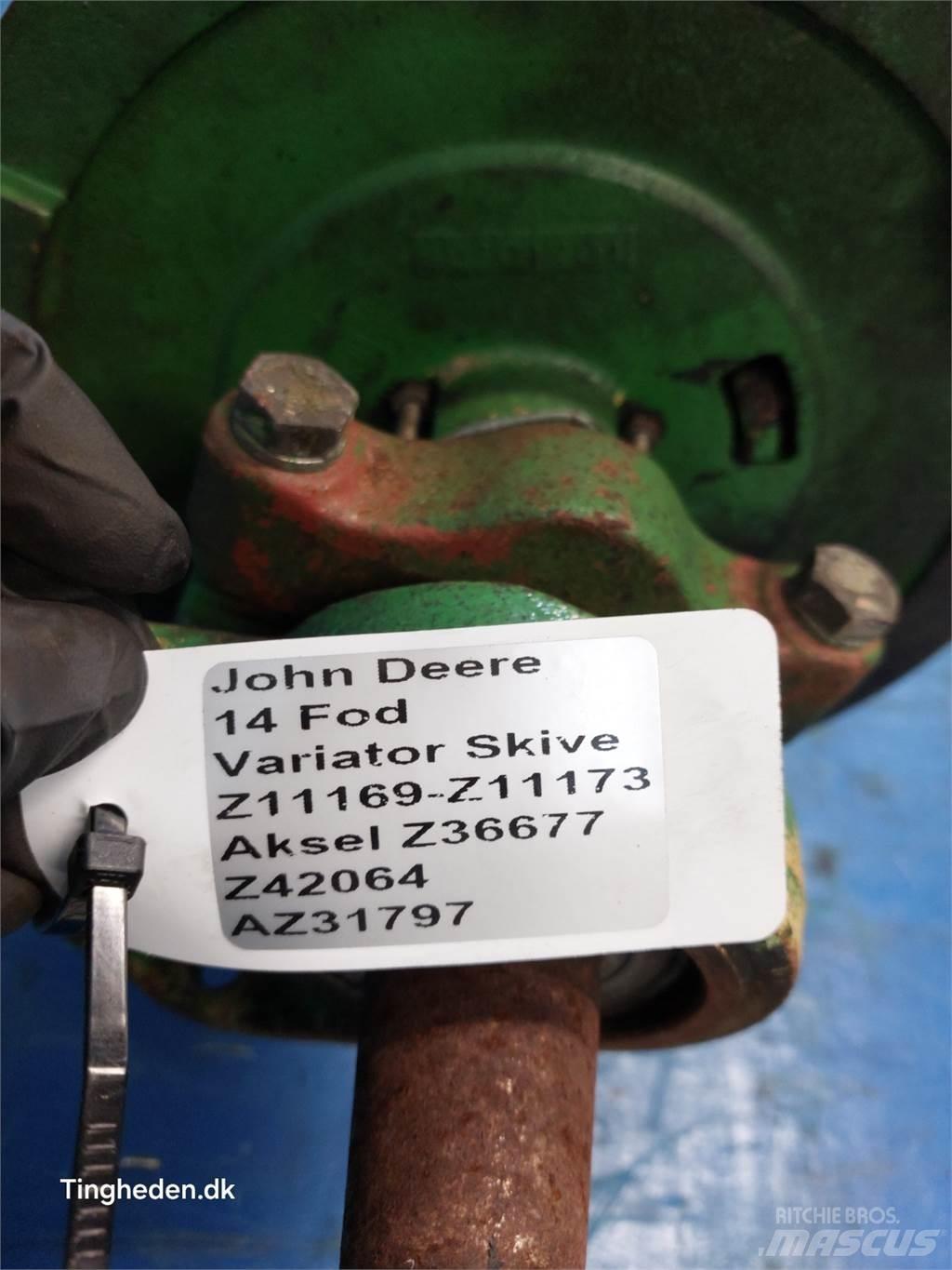 John Deere 1000 Accesorios para cosechadoras combinadas