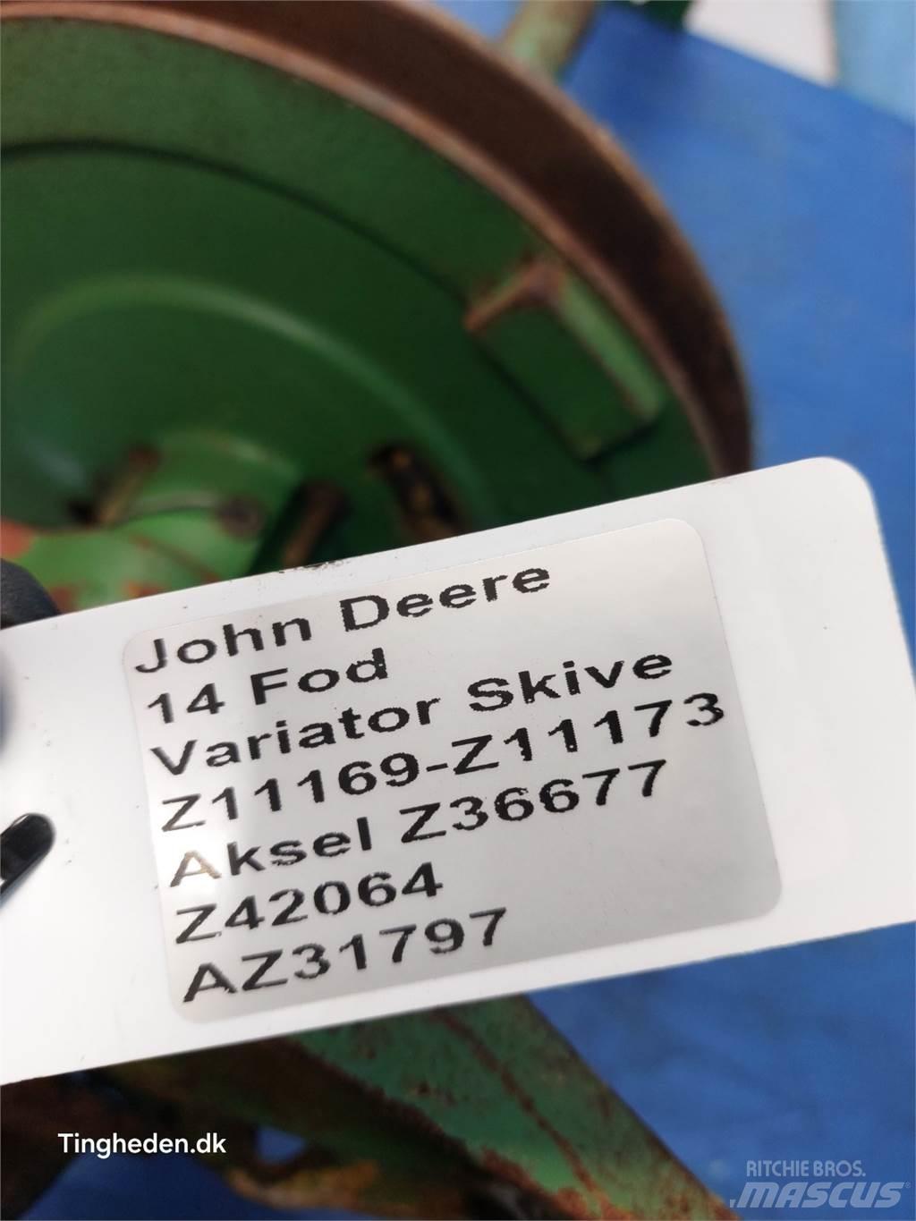 John Deere 1000 Accesorios para cosechadoras combinadas