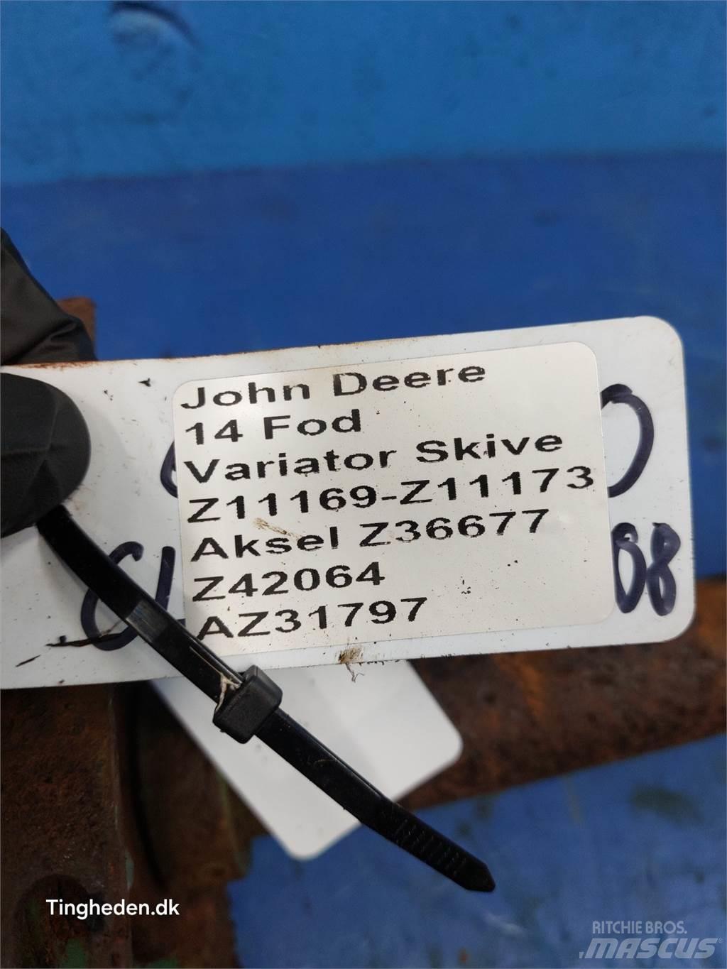 John Deere 1000 Accesorios para cosechadoras combinadas