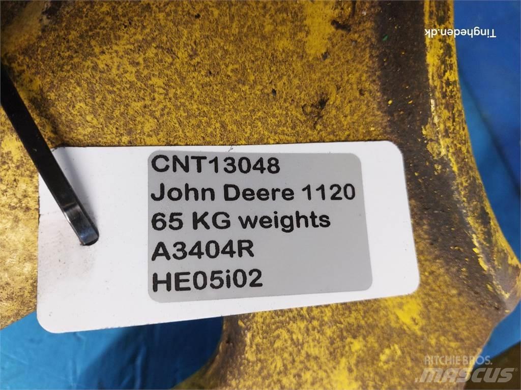 John Deere 1120 Contrapeso delantero