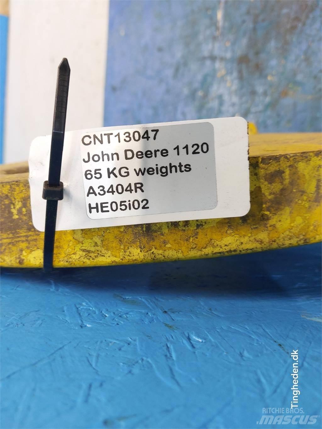 John Deere 1120 Contrapeso delantero