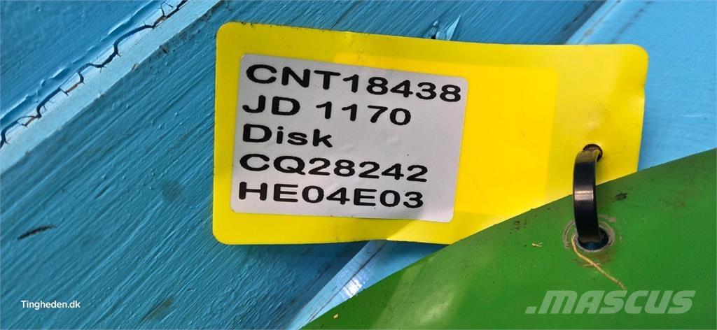 John Deere 1170 Accesorios para cosechadoras combinadas