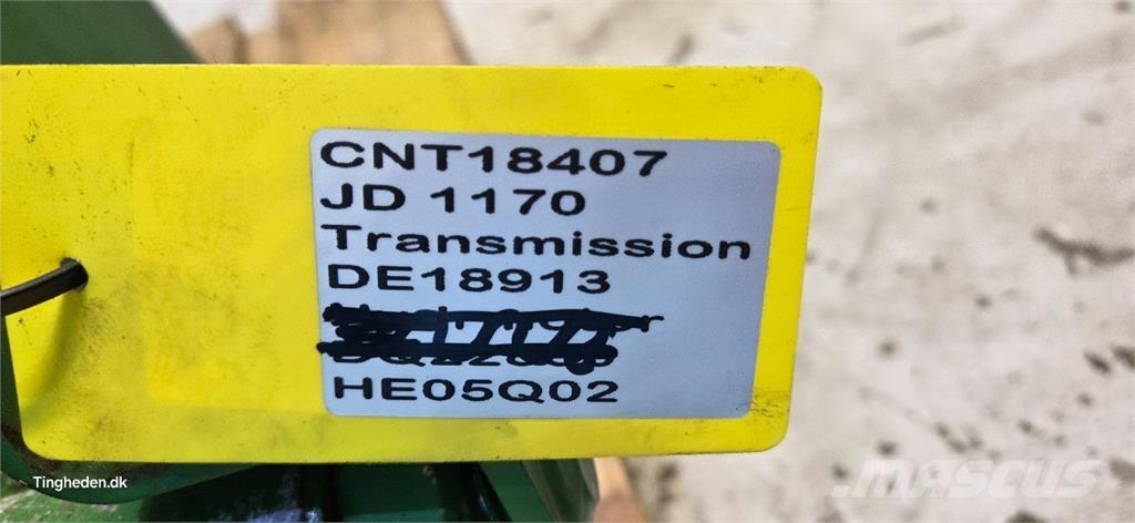 John Deere 1170 Transmisión