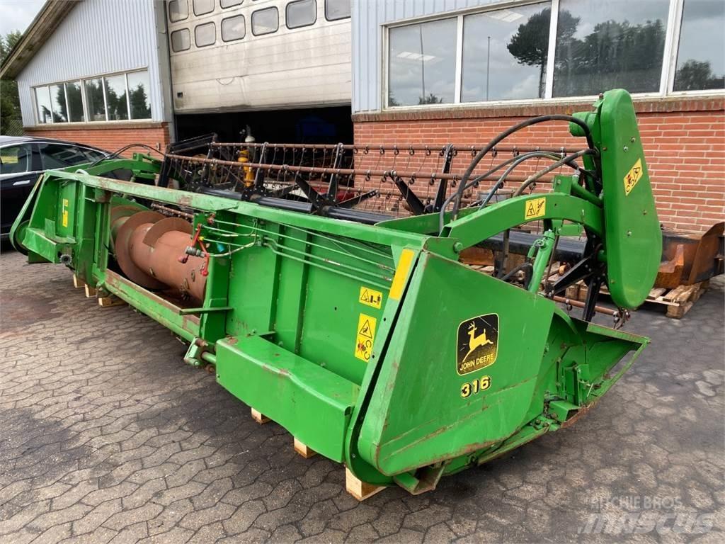 John Deere 16 Accesorios para cosechadoras combinadas