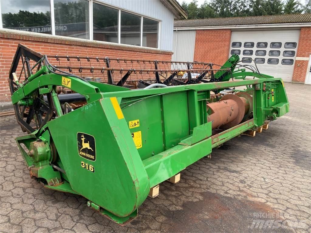 John Deere 16 Accesorios para cosechadoras combinadas