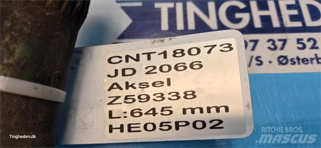 John Deere 2066 Transmisión