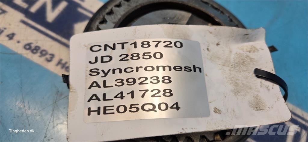 John Deere 2850 Transmisión