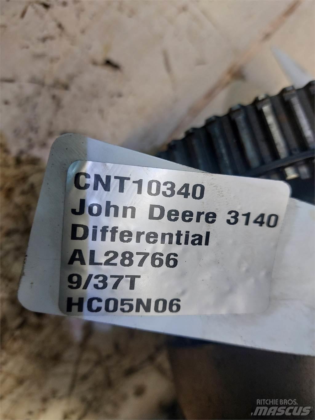John Deere 3140 Transmisión
