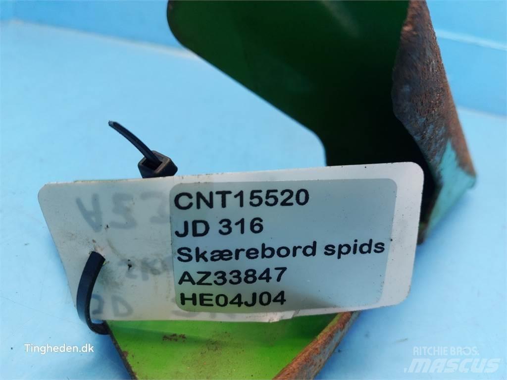 John Deere 316 Accesorios para cosechadoras combinadas