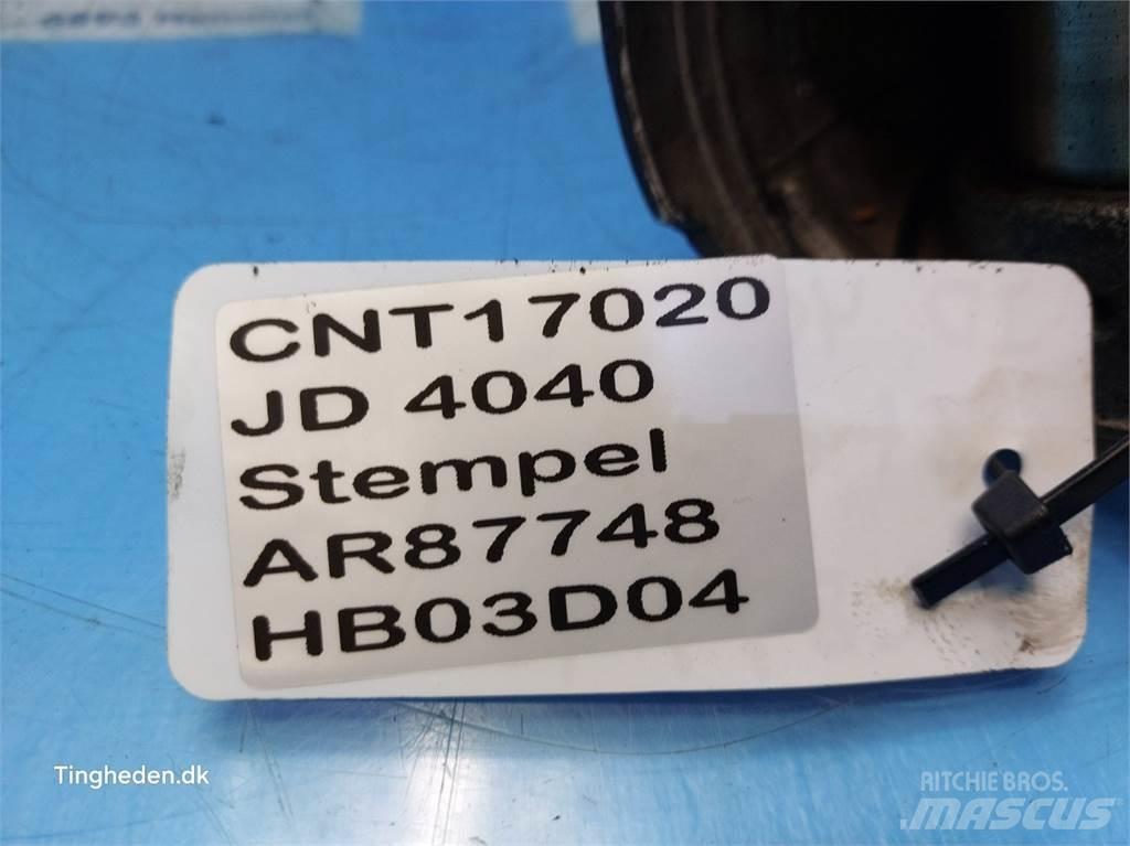 John Deere 4040 Motores