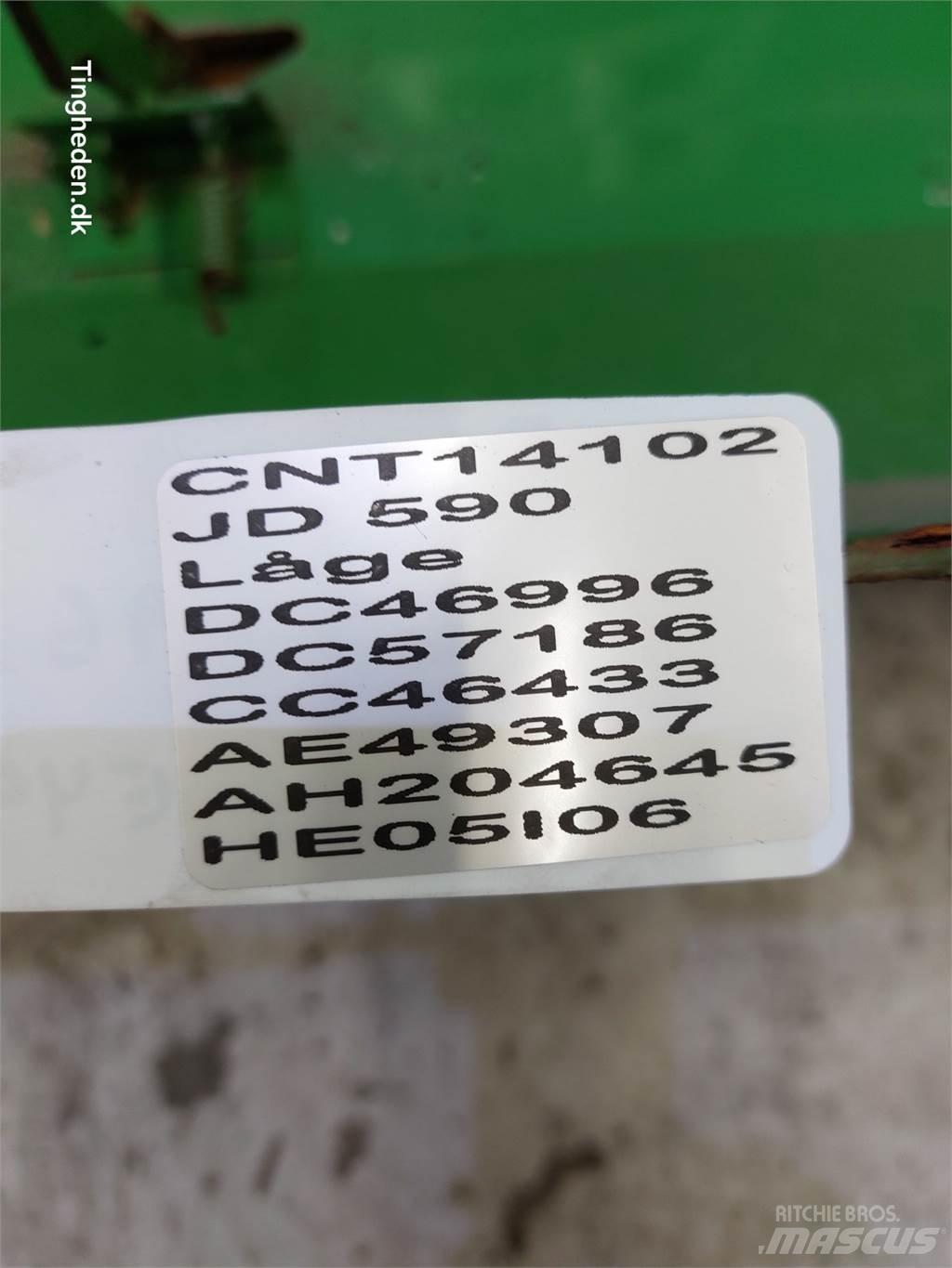 John Deere 590 Cucharas separadoras