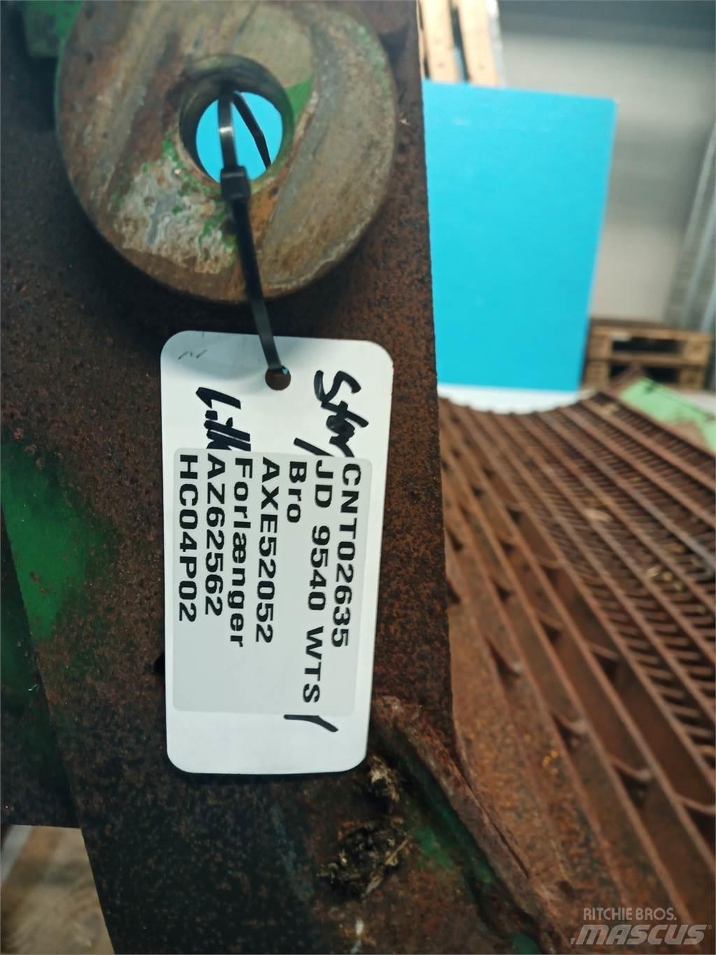 John Deere 9540 Accesorios para cosechadoras combinadas