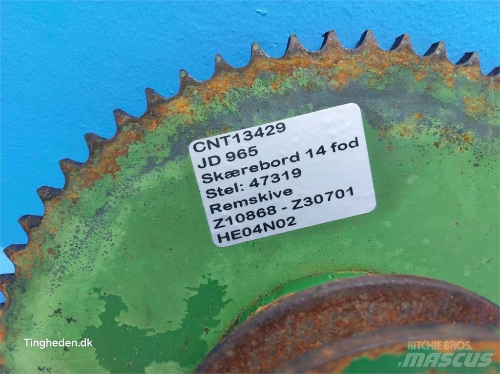 John Deere 965 Accesorios para cosechadoras combinadas