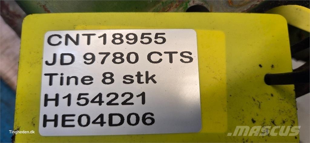 John Deere 9780 Accesorios para cosechadoras combinadas