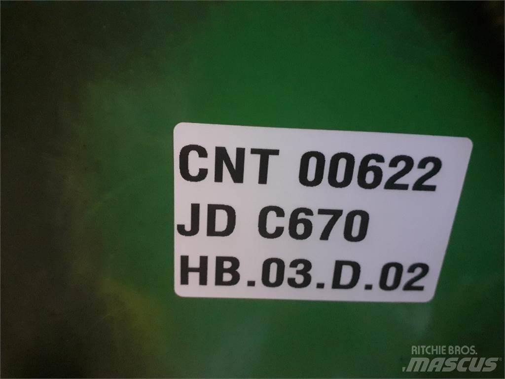 John Deere C670 Accesorios para cosechadoras combinadas
