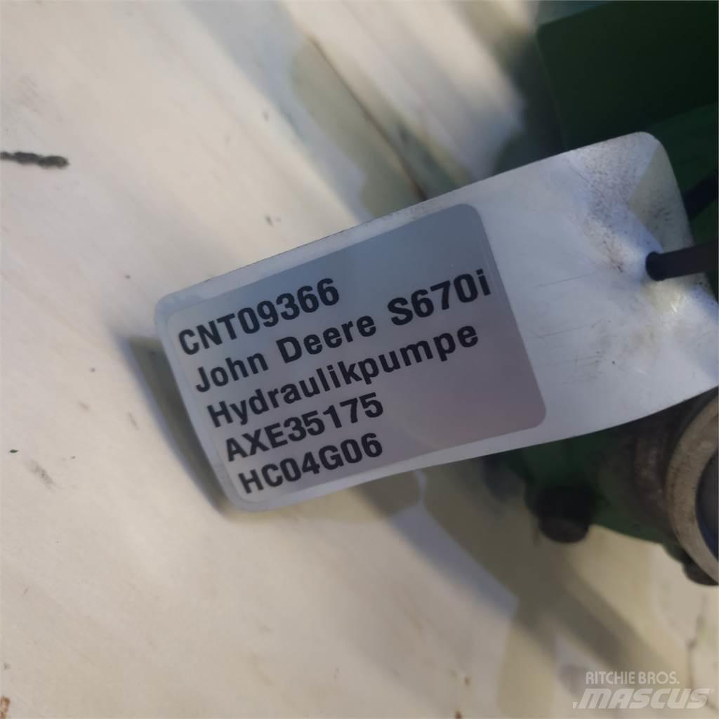 John Deere S670 Hidráulicos
