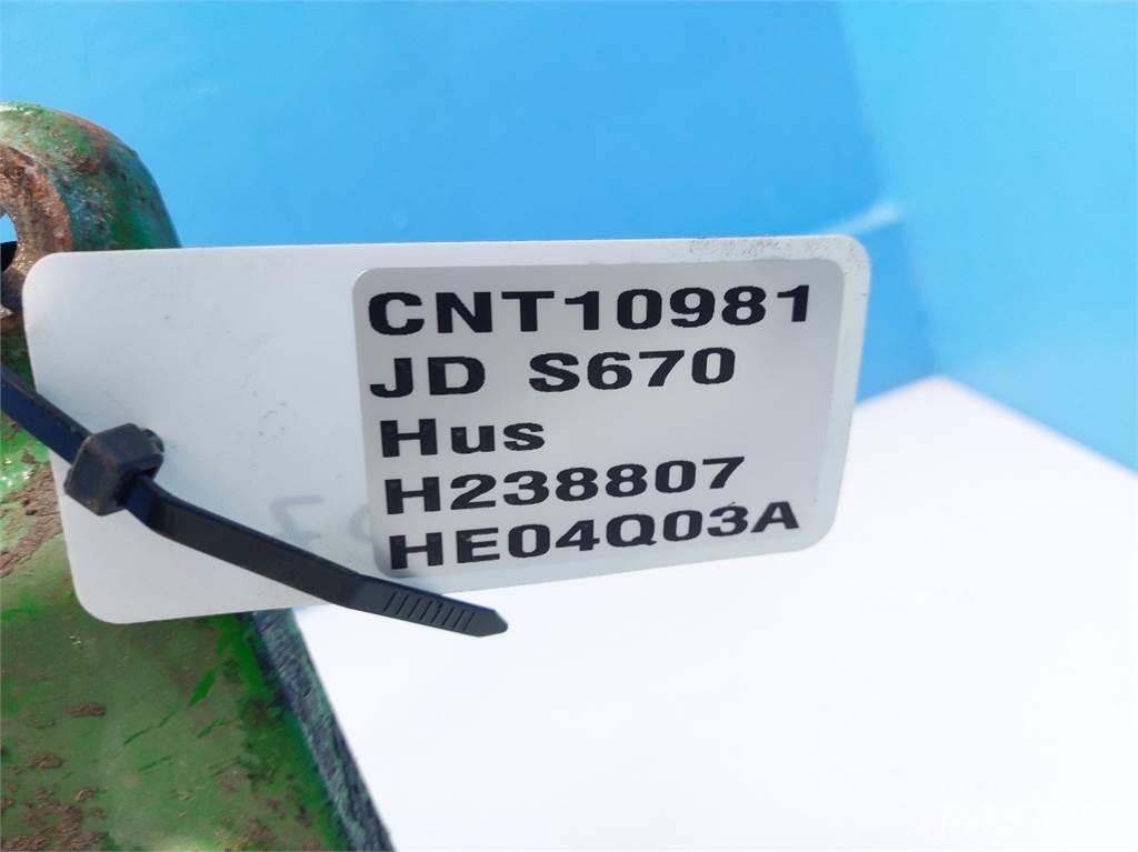 John Deere S670 Motores