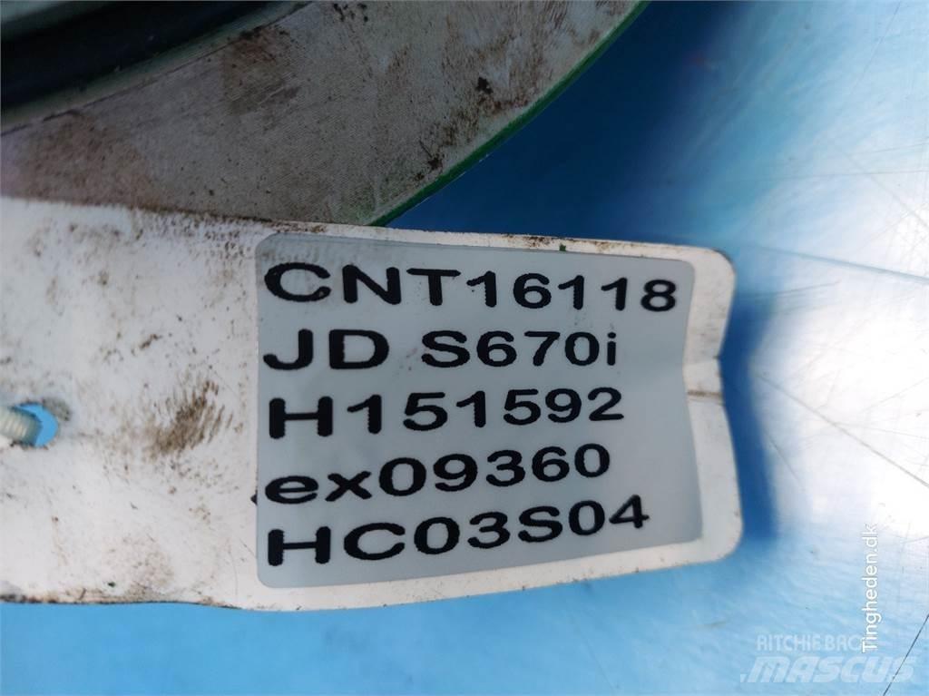 John Deere S670 Transmisión