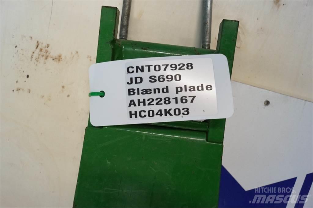 John Deere S690 Accesorios para cosechadoras combinadas