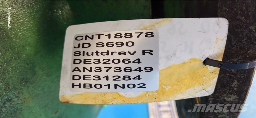 John Deere S690 Accesorios para cosechadoras combinadas