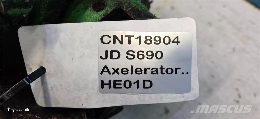 John Deere S690 Accesorios para cosechadoras combinadas