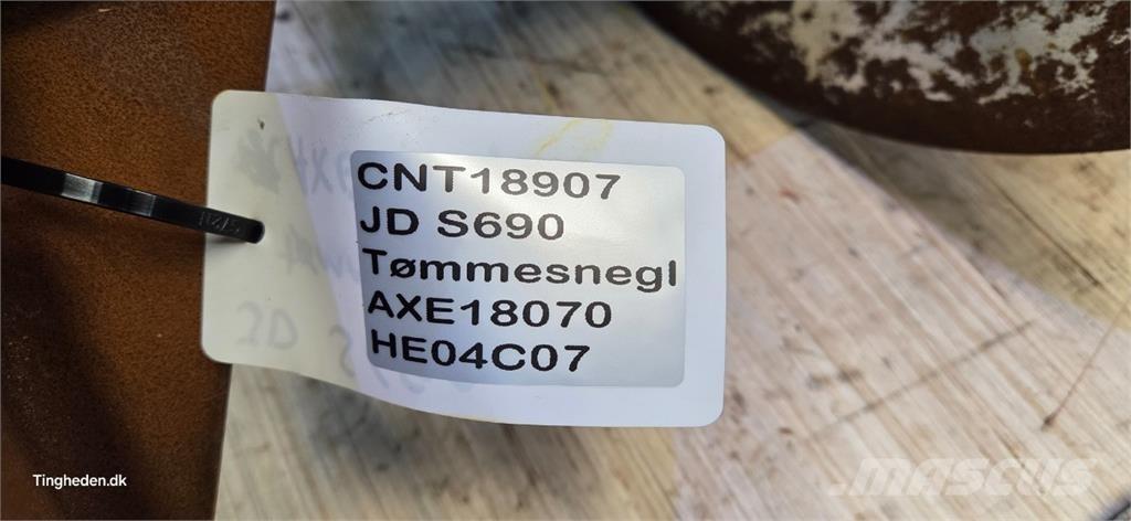 John Deere S690 Accesorios para cosechadoras combinadas
