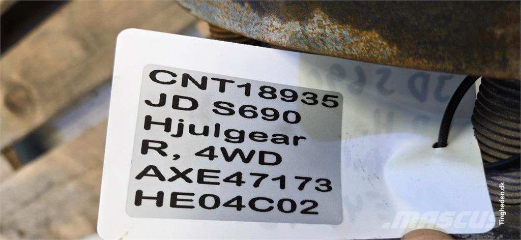 John Deere S690 Accesorios para cosechadoras combinadas
