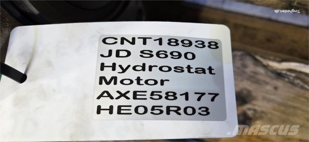 John Deere S690 Hidráulicos