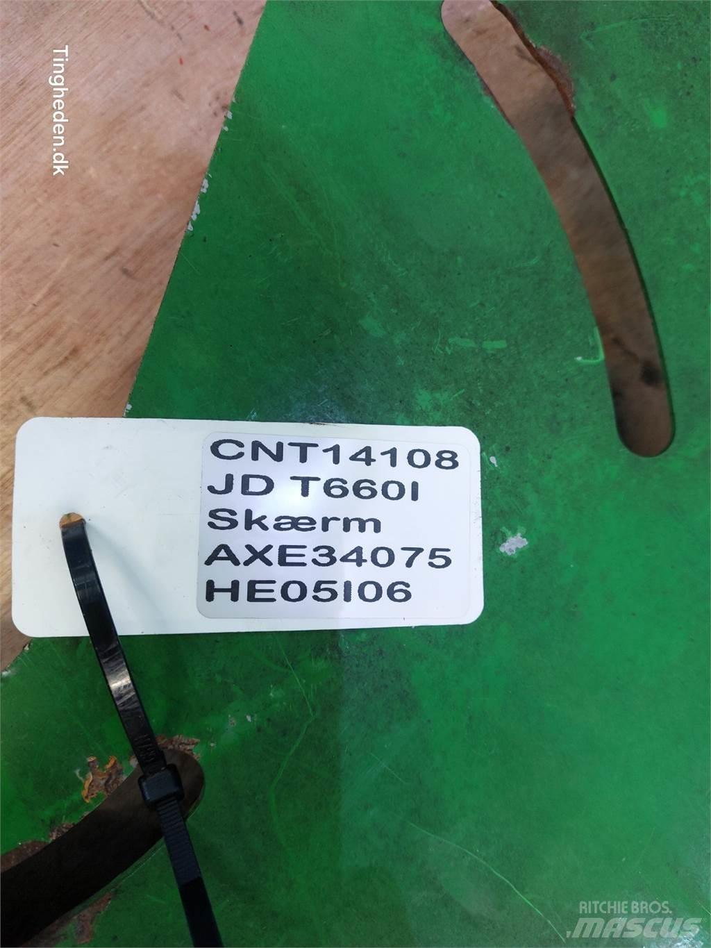 John Deere T660I Accesorios para cosechadoras combinadas