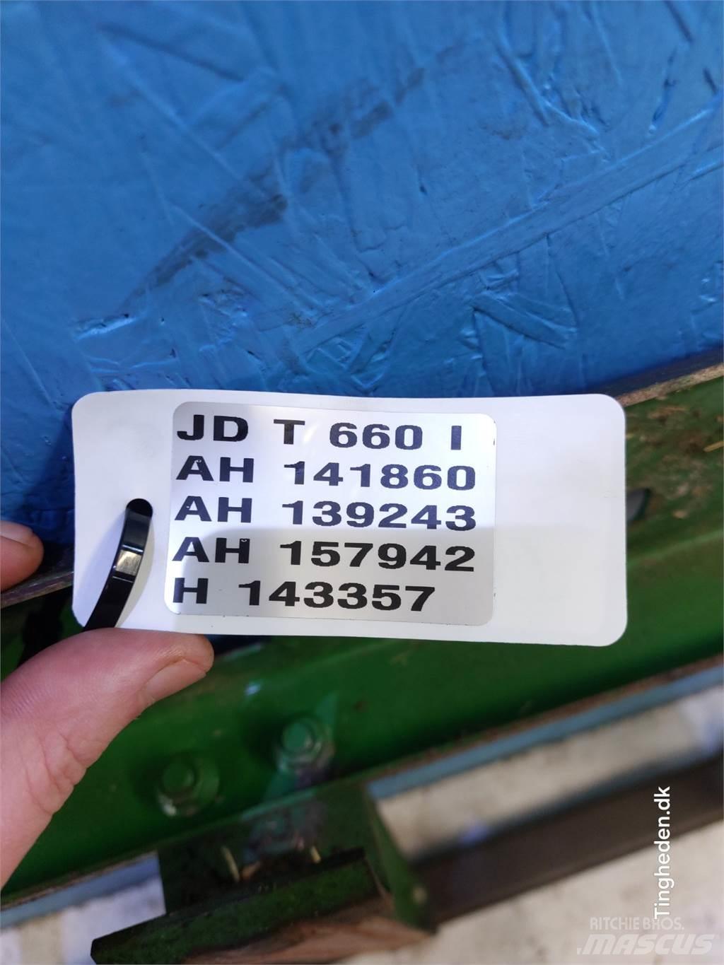 John Deere T660I Accesorios para cosechadoras combinadas