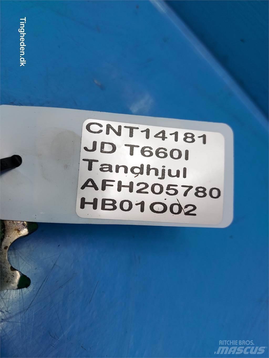 John Deere T660I Accesorios para cosechadoras combinadas