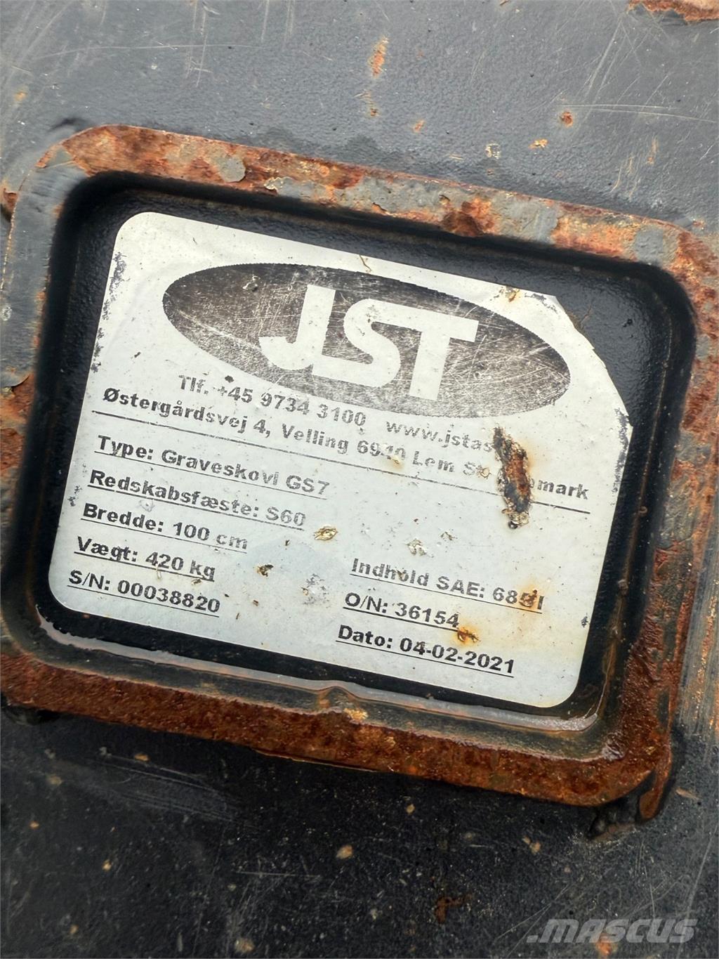 JST skovl Cucharones