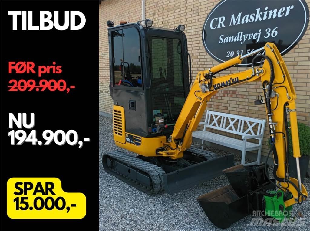 Komatsu pc16r hs Mini excavadoras < 7t