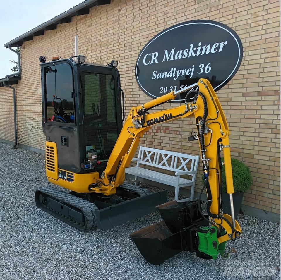 Komatsu pc16r hs Mini excavadoras < 7t